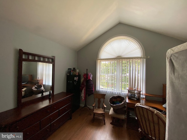 4 Tall Oaks Dr, Pottsville, PA 17901 - sitting room with wood finished floors, plenty of natural light, and lofted ceiling