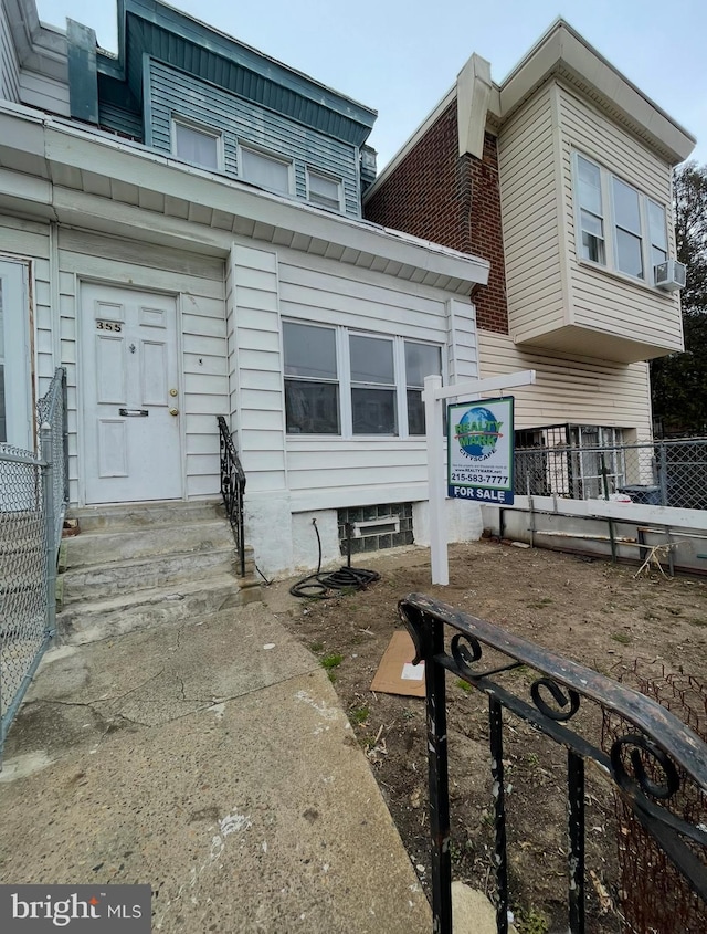 355 E Eleanor St, Philadelphia, PA 19120 - view of exterior entry with fence