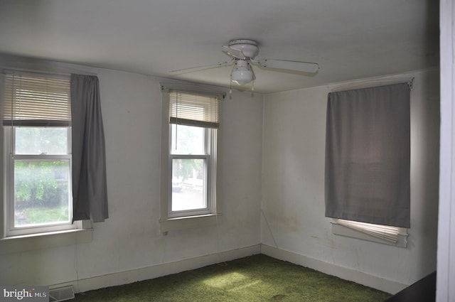 2147 Cloverleaf Rd, Mount Joy, PA 17552 - carpeted empty room with ceiling fan and baseboards