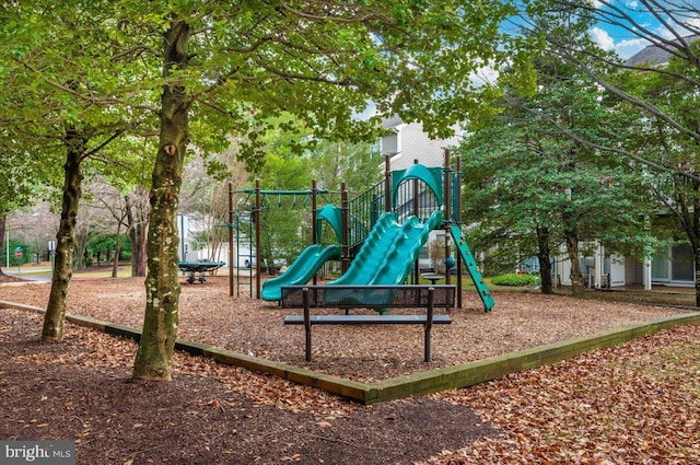 view of community playground