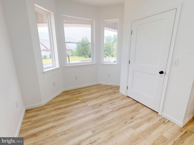 294 Meadow Flower Cir, Bellefonte, PA 16823 - spare room featuring plenty of natural light, wood finished floors, and baseboards
