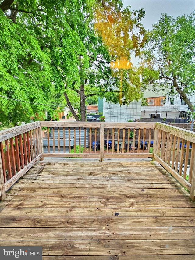 view of deck