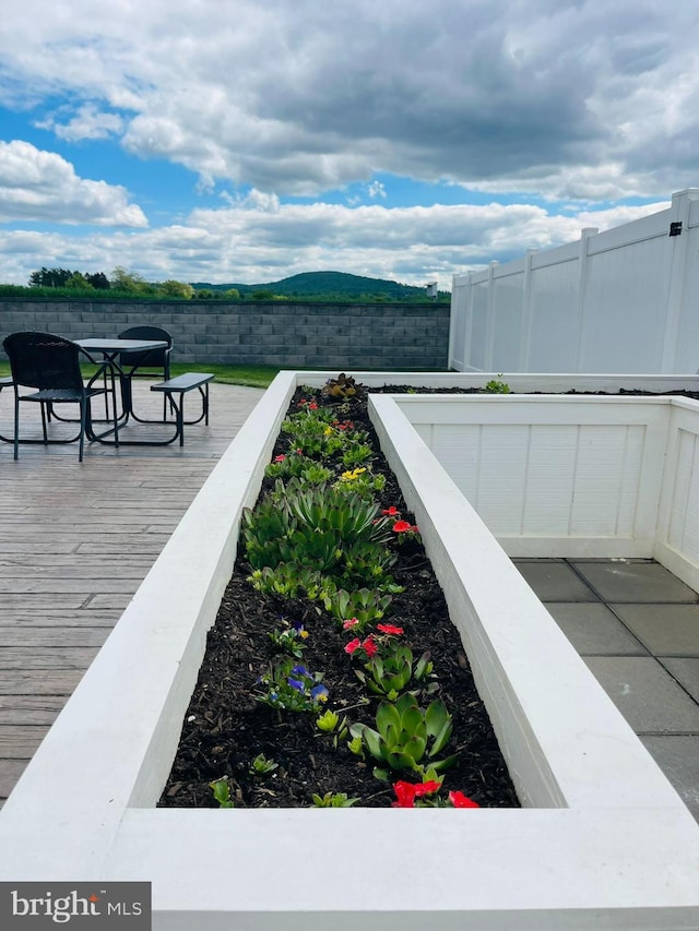 128 Eagle Rd, Dillsburg, PA 17019 - fenced backyard featuring a deck