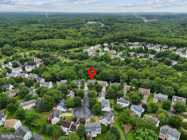 11115 Sceptre Ridge Ter, Germantown, MD 20876 - aerial perspective of suburban area featuring a forest