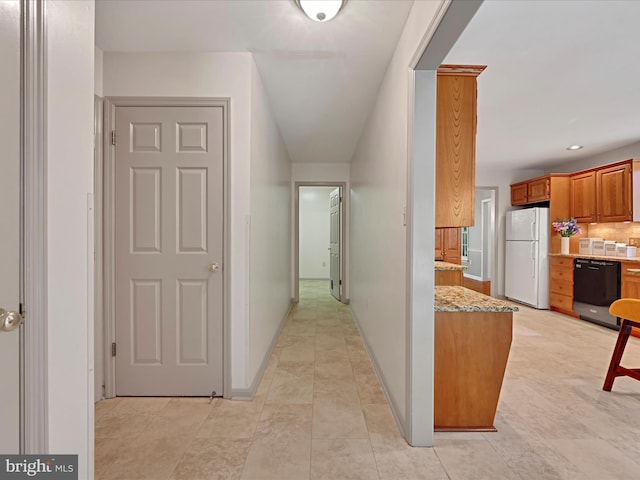 320 N Ridge Rd, Reinholds, PA 17569 - corridor with baseboards and light tile patterned floors