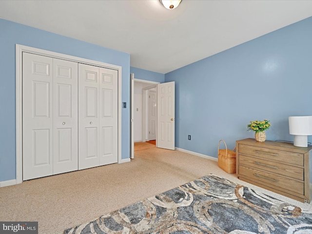 320 N Ridge Rd, Reinholds, PA 17569 - carpeted bedroom with baseboards and a closet