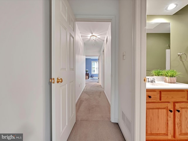 320 N Ridge Rd, Reinholds, PA 17569 - corridor with light carpet