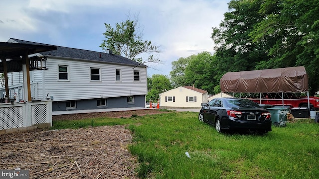 15030 Alabama Ave, Woodbridge, VA 22191 - rear view of house featuring a yard