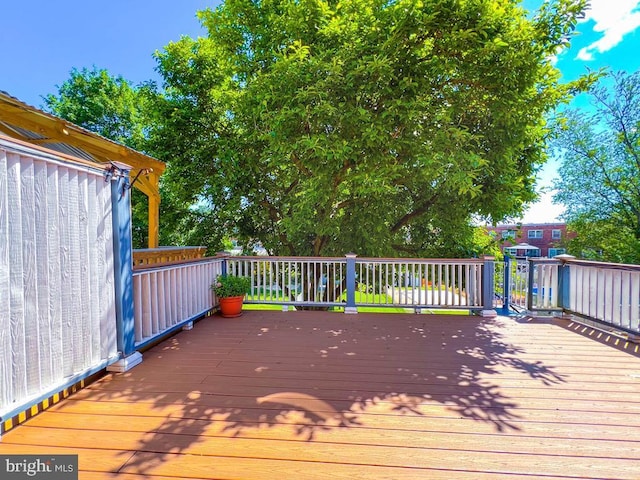 12419 Balston Rd, Philadelphia, PA 19154 - view of wooden deck
