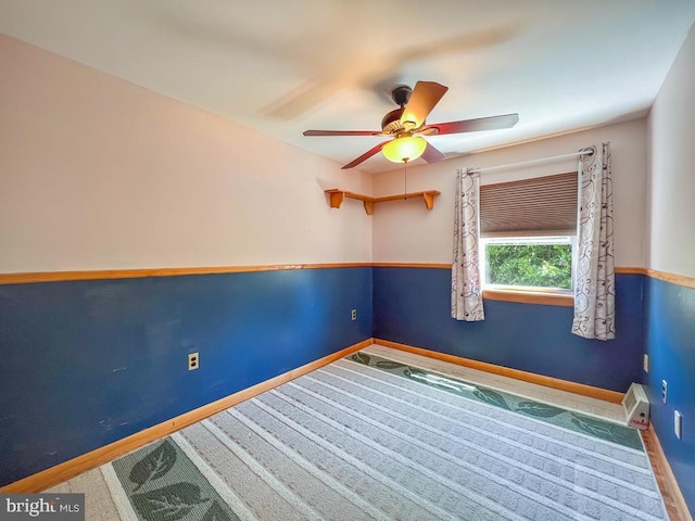 12419 Balston Rd, Philadelphia, PA 19154 - carpeted spare room with a ceiling fan and baseboards
