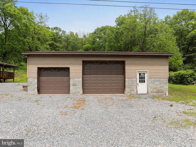 12417 Mount Savage Rd, Mount Savage, MD 21545 - view of detached garage