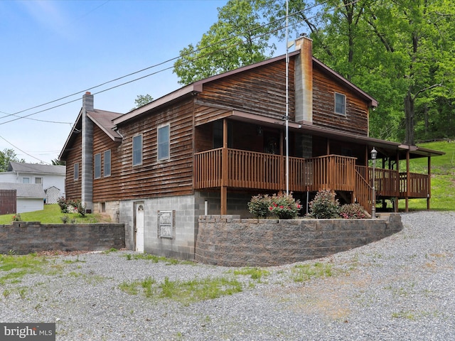 12417 Mount Savage Rd, Mount Savage, MD 21545 - view of front facade featuring a chimney