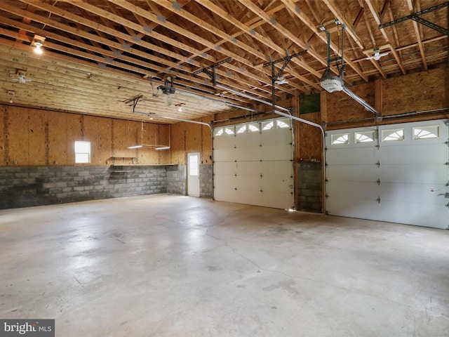 12417 Mount Savage Rd, Mount Savage, MD 21545 - garage with a garage door opener
