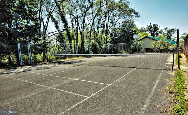 136 Camp Meeting Cir, Herndon, PA 17830 - view of tennis court featuring fence