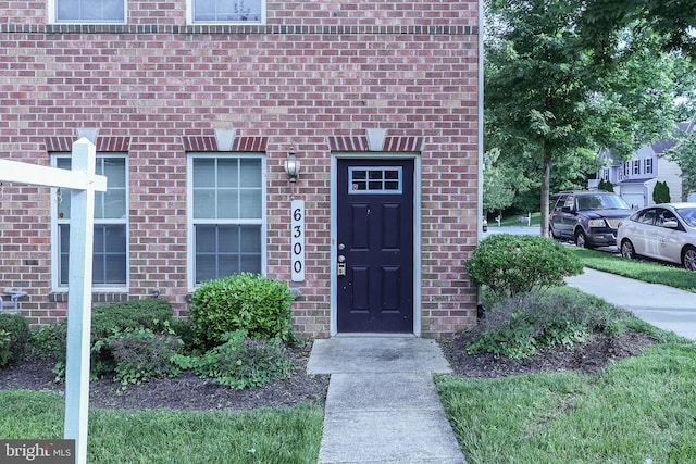 6300 Santo Pl, Capitol Heights, MD 20743 - entrance to property featuring brick siding