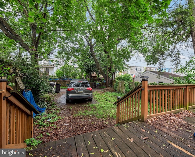 view of deck
