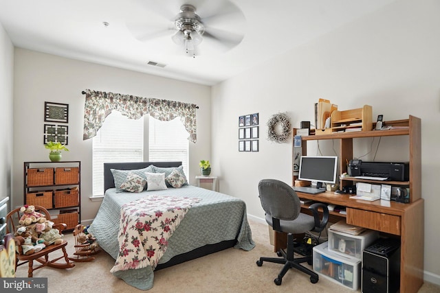 1009 Samantha Ln Unit 302, Odenton, MD 21113 - bedroom with an office area, carpet, and baseboards