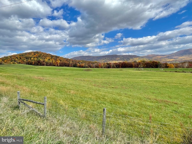 LOT9 Buck Mountain Rd, Bentonville, VA 22610 - view of mountain backdrop featuring rural landscape and agricultural land