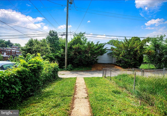 3565 Benzinger Rd, Baltimore, MD 21229 - view of yard featuring an outdoor structure