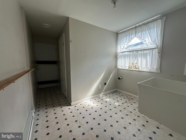 1622 Benhill, Baltimore City, MD 21226 - washroom with tile patterned floors and baseboards