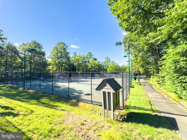 8346 Argent Cir, Fairfax Station, VA 22039 - view of tennis court
