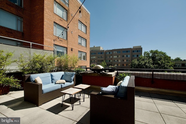 2818 Connecticut Ave NW Unit 503, Washington, DC 20008 - view of patio / terrace featuring outdoor lounge area