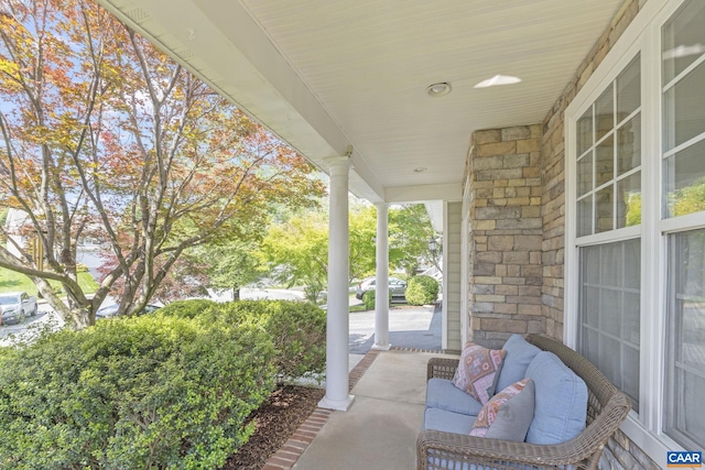 3080 Morewood Ln, Charlottesville, VA 22901 - view of covered porch