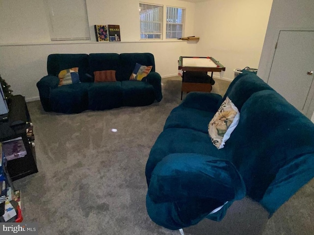 941 Chestnut Manor Ct, Curtis Bay, MD 21226 - living room with carpet and baseboards