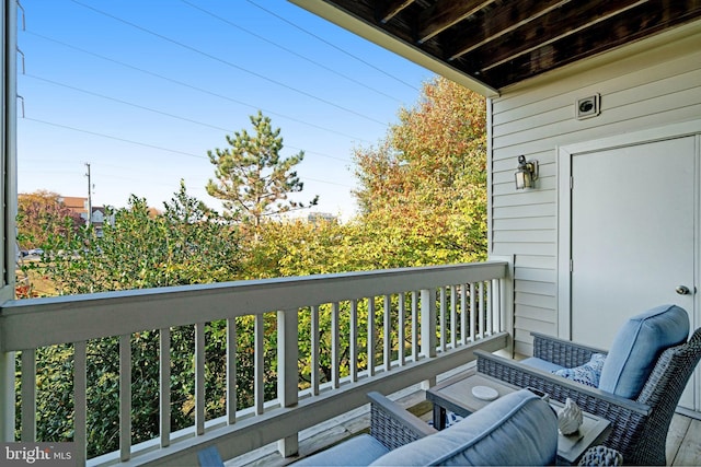 6914 Ellingham Cir Unit C, Alexandria, VA 22315 - view of balcony