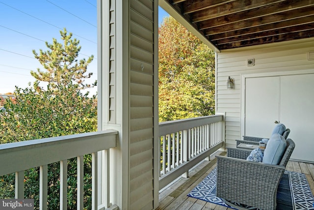6914 Ellingham Cir Unit C, Alexandria, VA 22315 - view of balcony