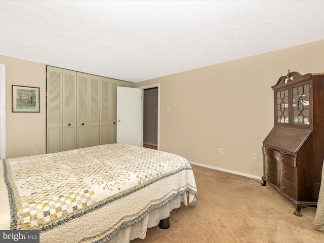 4310 Zircon Rd, Middletown, MD 21769 - bedroom with light colored carpet, baseboards, and a closet
