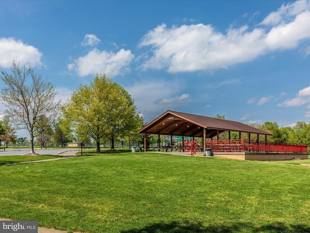 4310 Zircon Rd, Middletown, MD 21769 - view of property's community with a gazebo and a yard