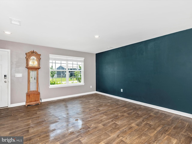 11044 Cross Fields Dr, Waynesboro, PA 17268 - unfurnished room with wood finished floors and recessed lighting