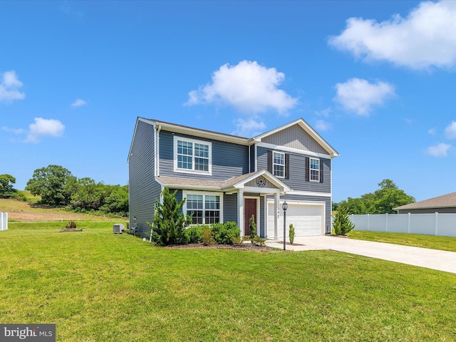11044 Cross Fields Dr, Waynesboro, PA 17268 - view of front of property with concrete driveway and an attached garage