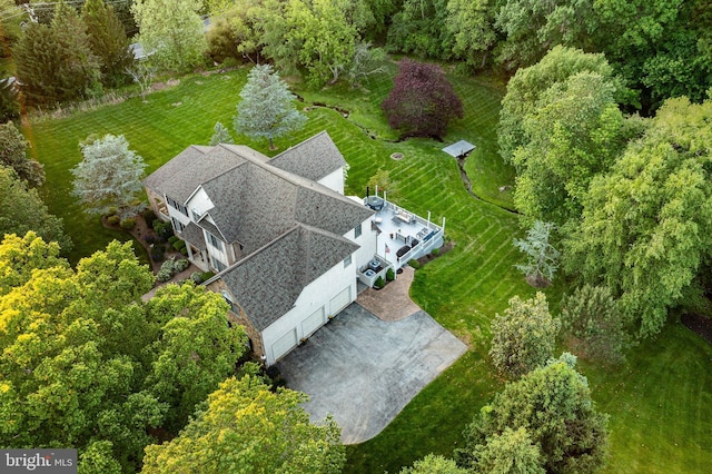 201 Ivystone Dr, Downingtown, PA 19335 - aerial view of property and surrounding area