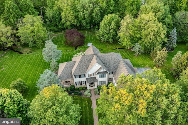 201 Ivystone Dr, Downingtown, PA 19335 - aerial view of property and surrounding area