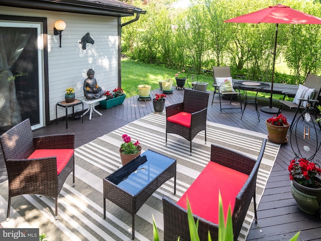 5607 Meridian Rd, Gibsonia, PA 15044 - view of wooden deck