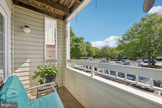 1402 Bonnett Pl Unit 131, Bel Air, MD 21015 - view of balcony