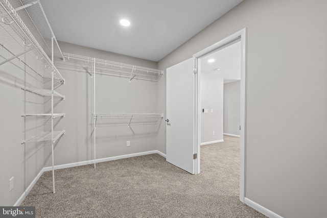 21830 Vaughn Rd, Georgetown, DE 19947 - walk in closet featuring carpet floors