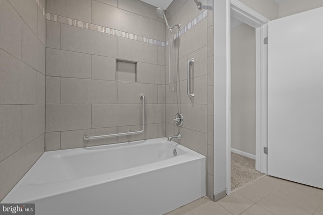 21830 Vaughn Rd, Georgetown, DE 19947 - bathroom featuring tile patterned floors and shower / tub combination