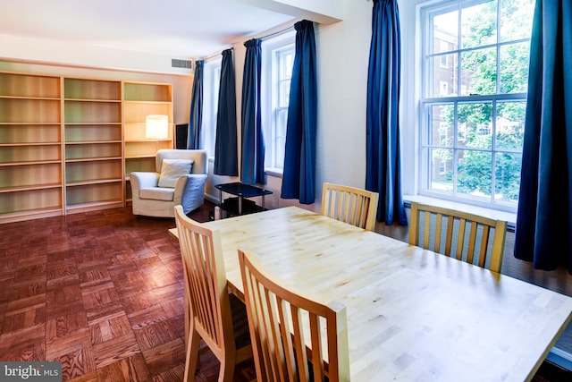 view of dining space