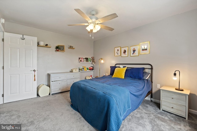 104 Braeburn Dr, Winchester, VA 22601 - bedroom with carpet flooring and a ceiling fan