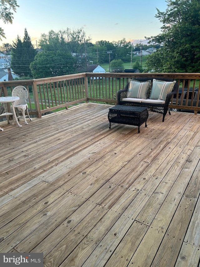 view of deck