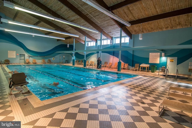 290 Marsh Hill Rd Unit 407F, Mc Henry, MD 21541 - view of indoor pool