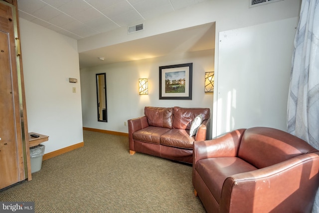 290 Marsh Hill Rd Unit 407F, Mc Henry, MD 21541 - carpeted living area with baseboards