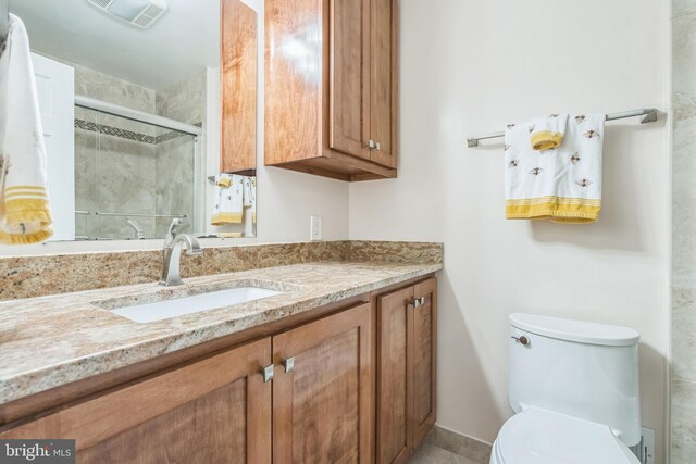 5 Kings House Ct, Silver Spring, MD 20905 - bathroom with vanity and a shower stall