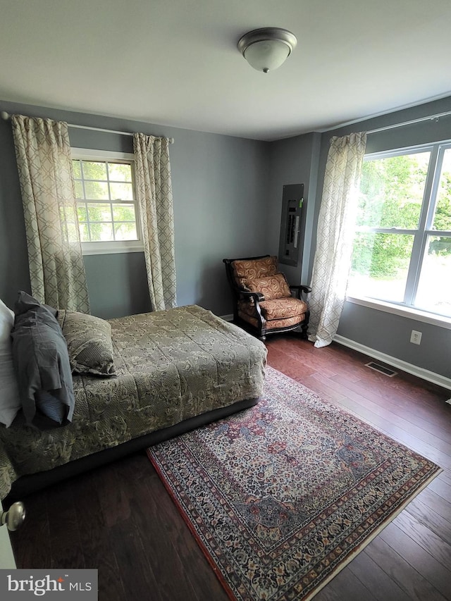 1211 Williamsville Rd, Houston, DE 19954 - bedroom featuring hardwood / wood-style flooring and baseboards