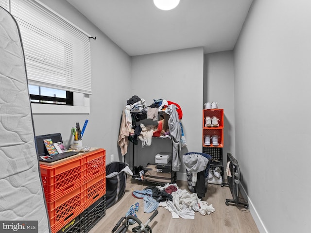 4951 W Thompson St, Philadelphia, PA 19131 - miscellaneous room with wood finished floors and baseboards