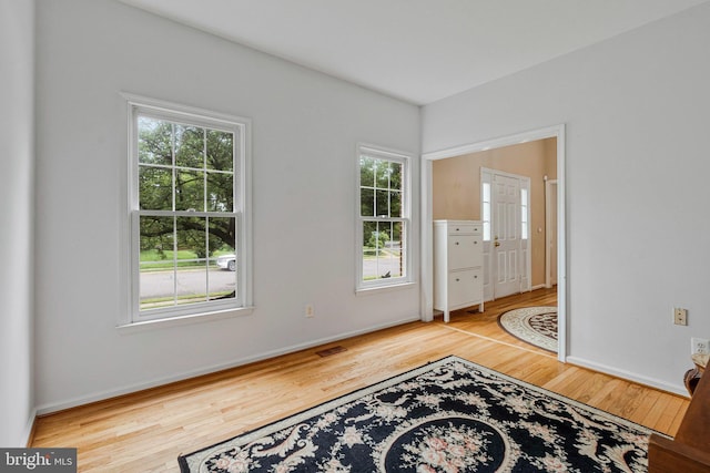 9310 Saffron Hill Ct, Manassas, VA 20110 - foyer entrance with wood finished floors and baseboards