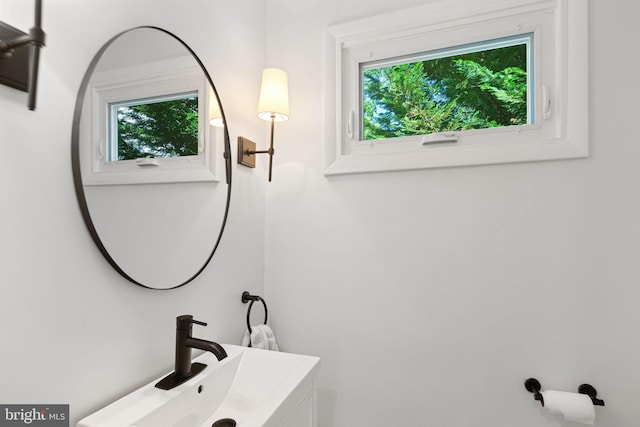 328 Avondale Ave, Haddonfield, NJ 08033 - bathroom featuring plenty of natural light and vanity